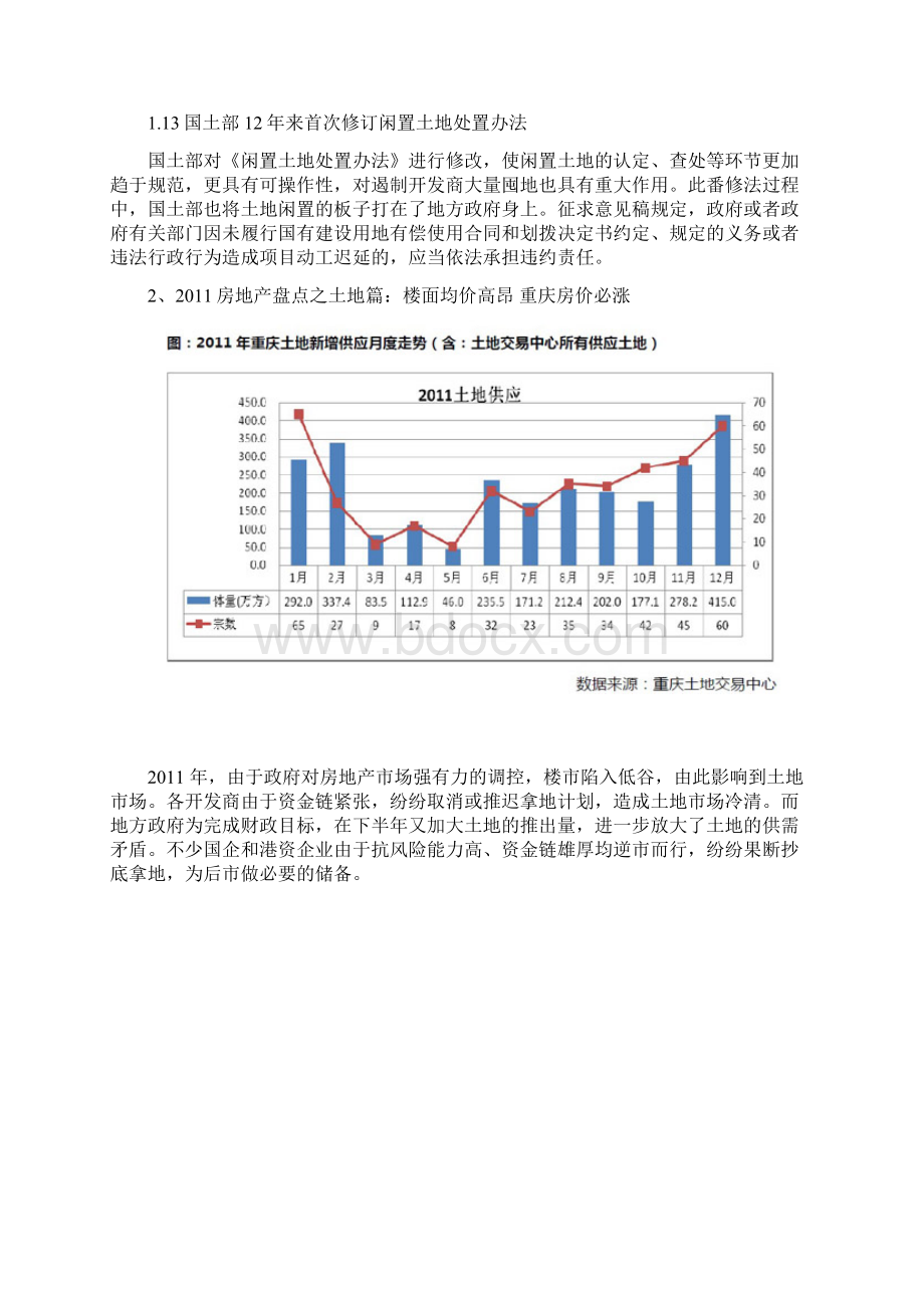 重庆房地产市场总结与重庆房地产市场展望.docx_第3页