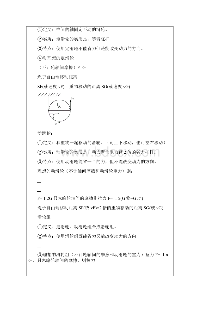 最新41简单机械教育教案+训练+答案卢克敏Word格式文档下载.docx_第3页