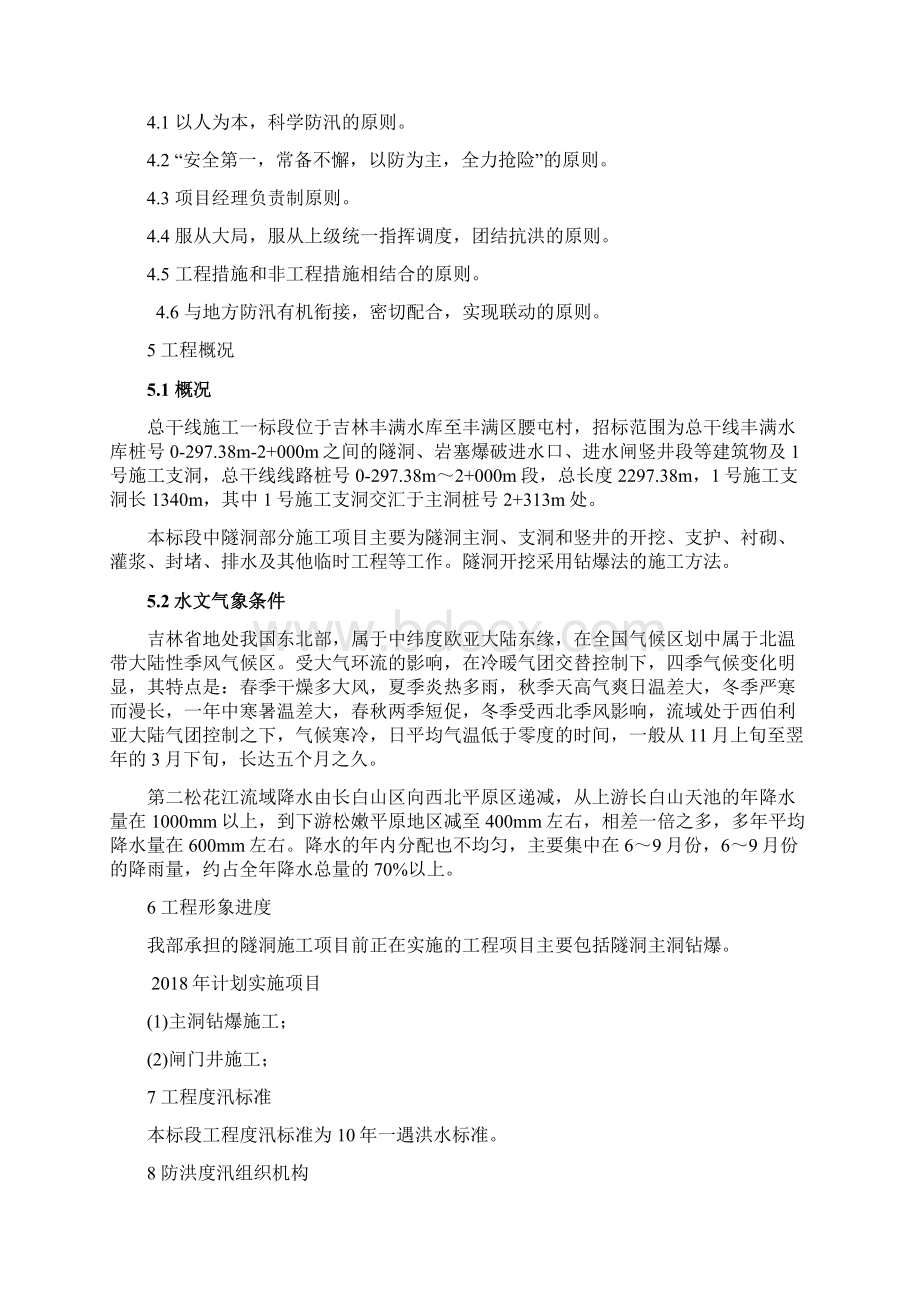 度防洪度汛方案Word下载.docx_第2页