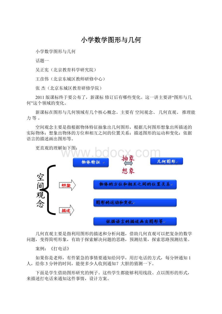 小学数学图形与几何Word格式.docx