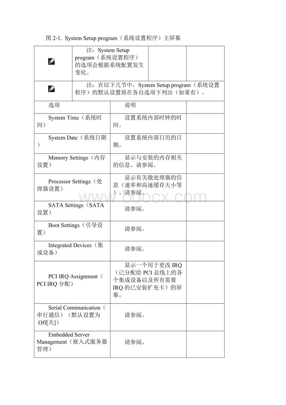 Dell服务器BIOS设置之欧阳歌谷创编.docx_第3页