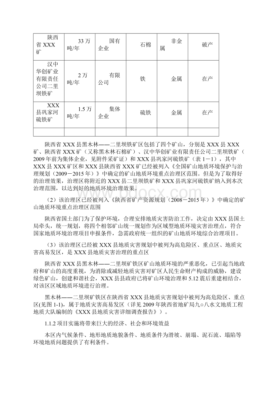 矿山环境治理可行性研究报告.docx_第2页