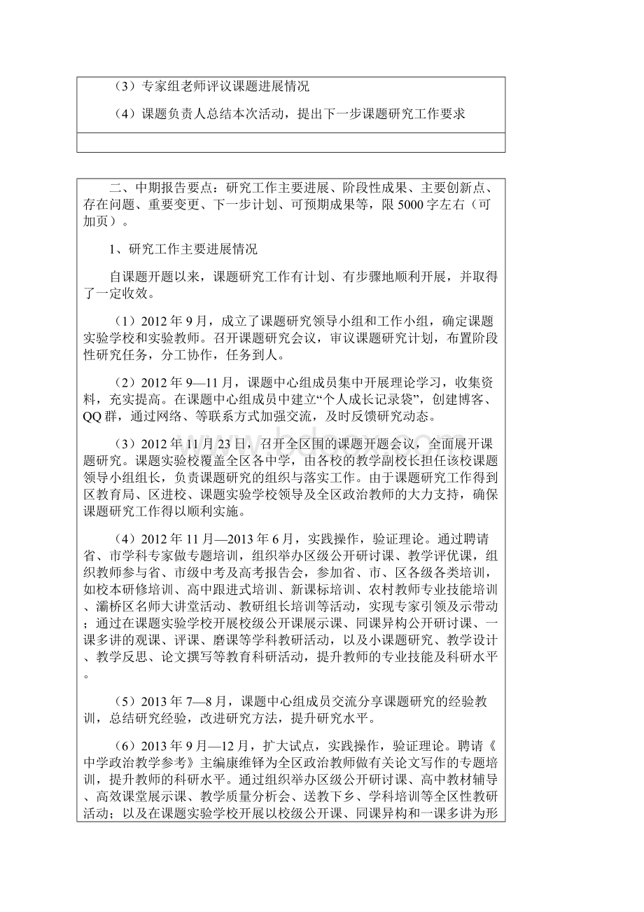 陕西省教育科学规划课题中期报告.docx_第2页