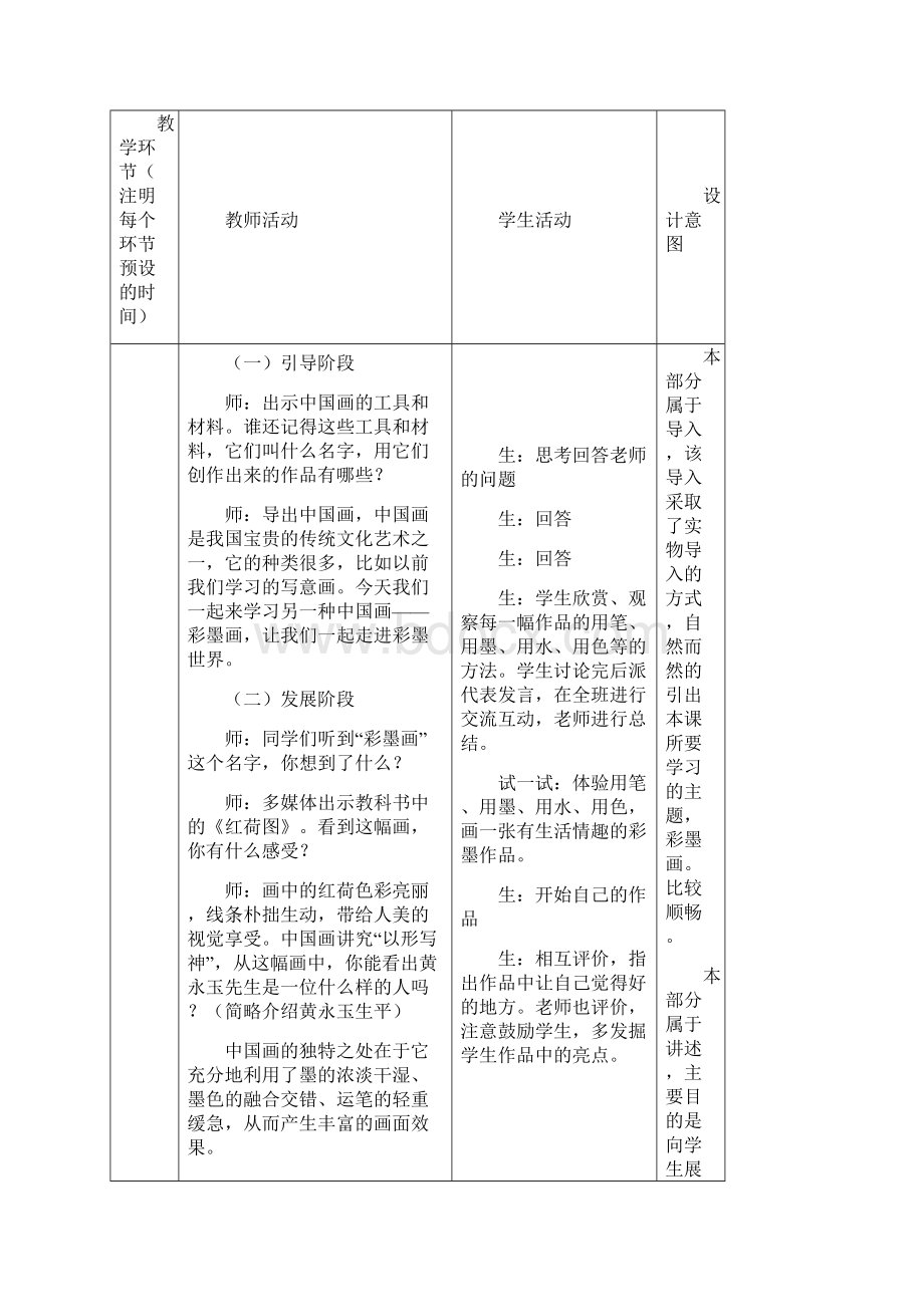 《彩墨世界》教学设计与反思Word文件下载.docx_第3页