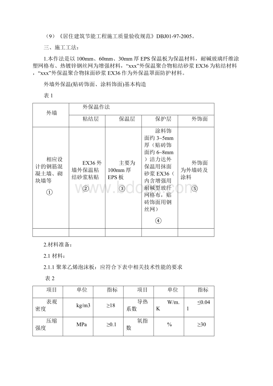 外墙保温施工方案Word文档下载推荐.docx_第2页