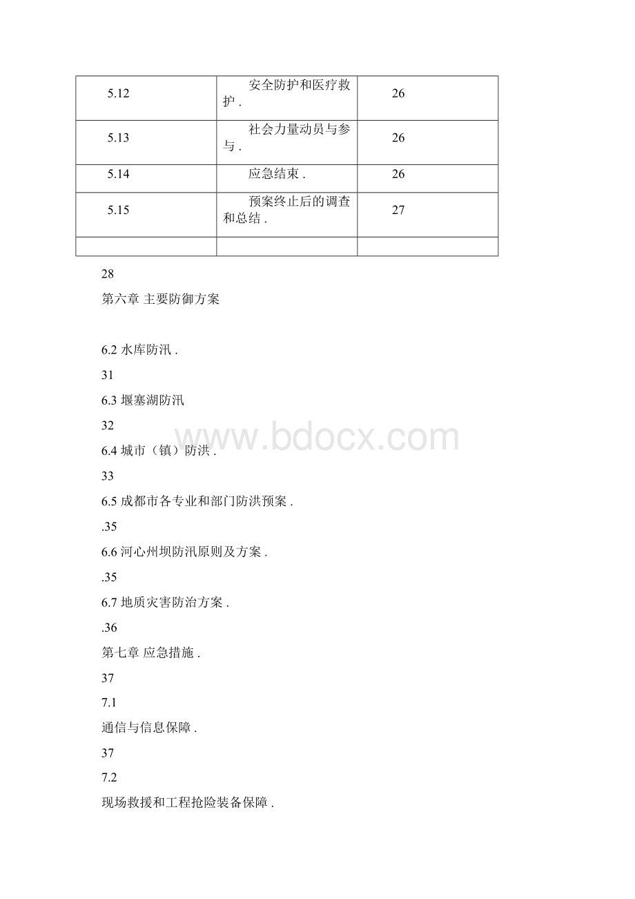 成都市防汛应急预案文档格式.docx_第3页