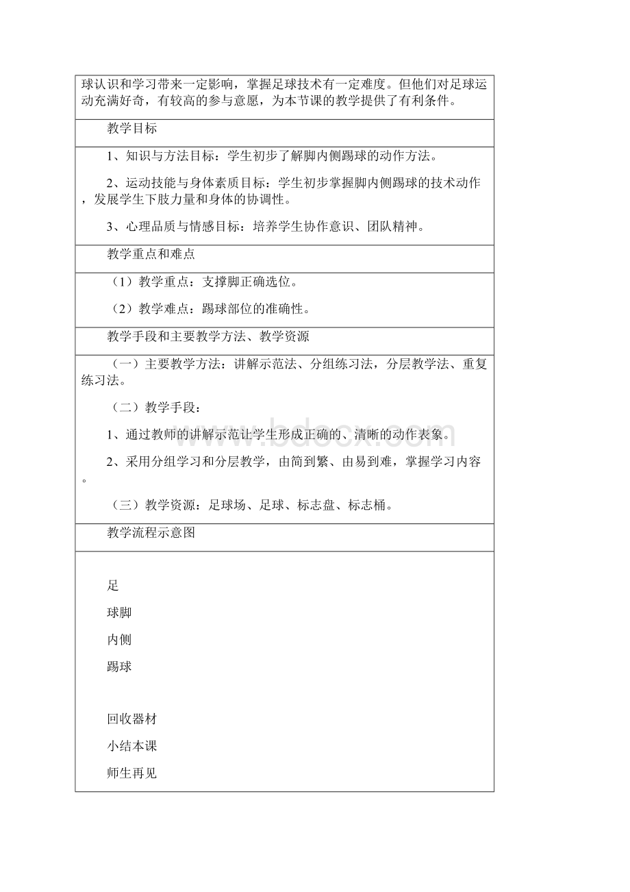 足球脚内侧踢球第四版Word格式文档下载.docx_第2页