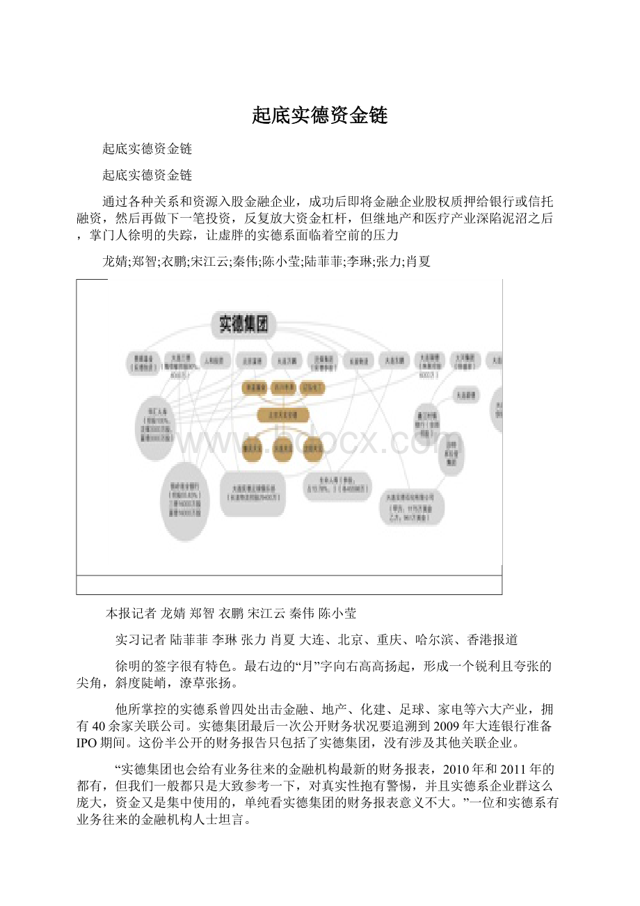 起底实德资金链Word文档格式.docx