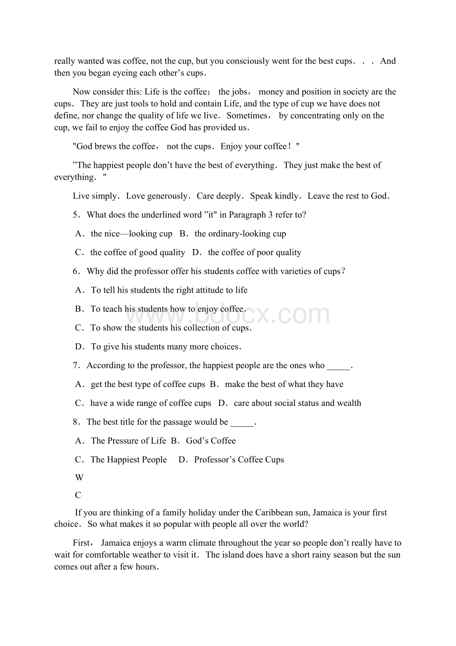 贵州省湄潭县高二英语下学期期中试题整理Word下载.docx_第3页