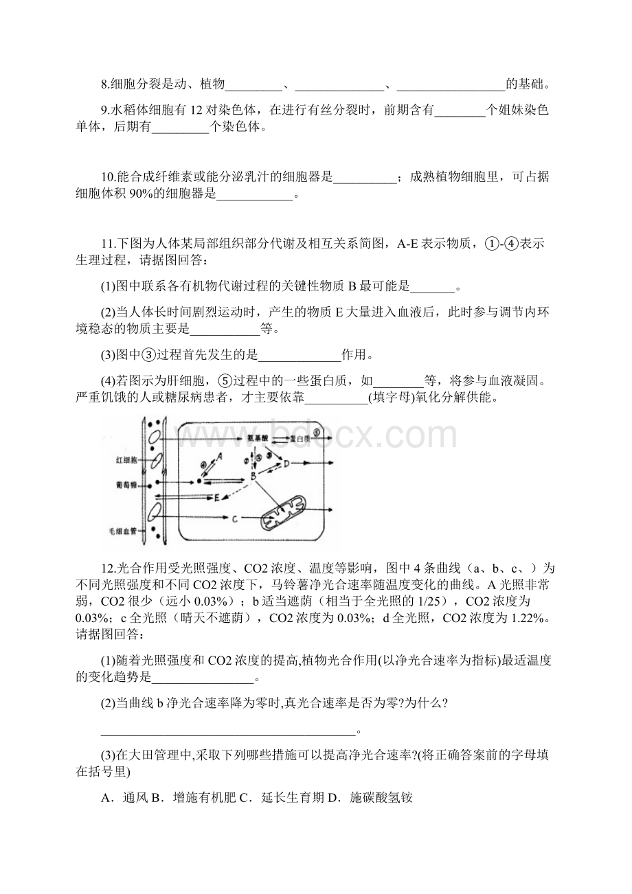 高三下学期综合复习习.docx_第2页