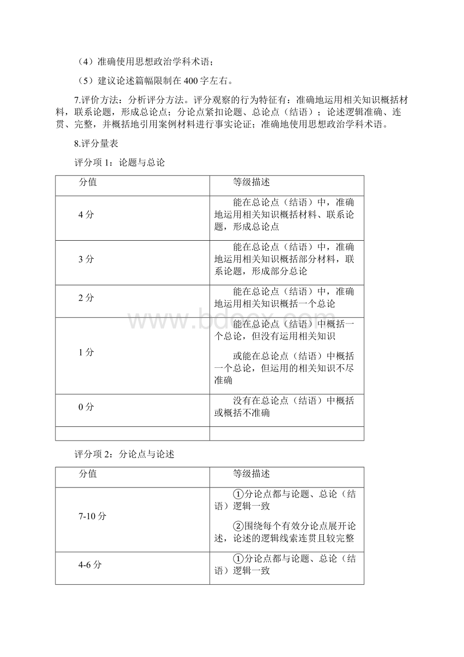 上海市政治等级考论述题专题复习一.docx_第2页