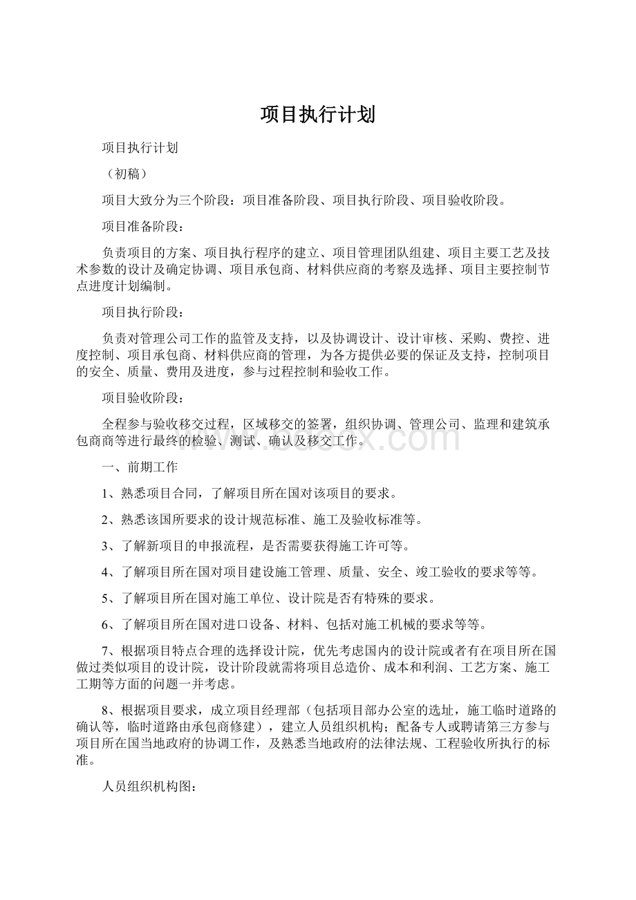 项目执行计划.docx