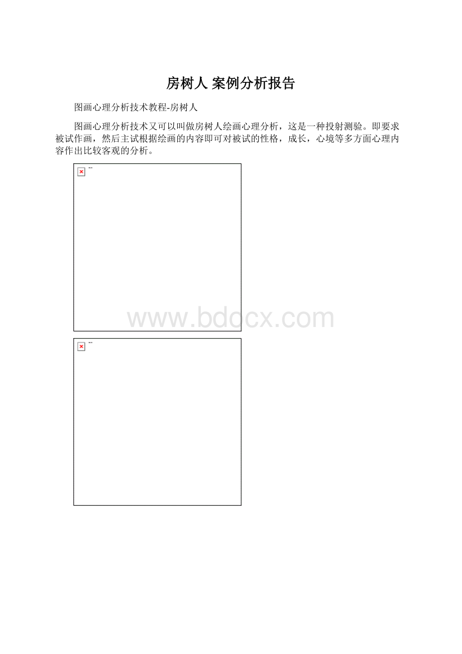 房树人 案例分析报告.docx_第1页