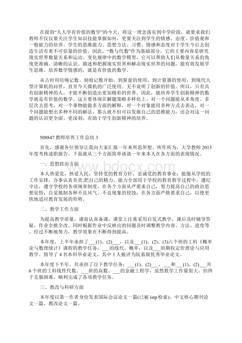 教师培养工作总结.docx_第3页