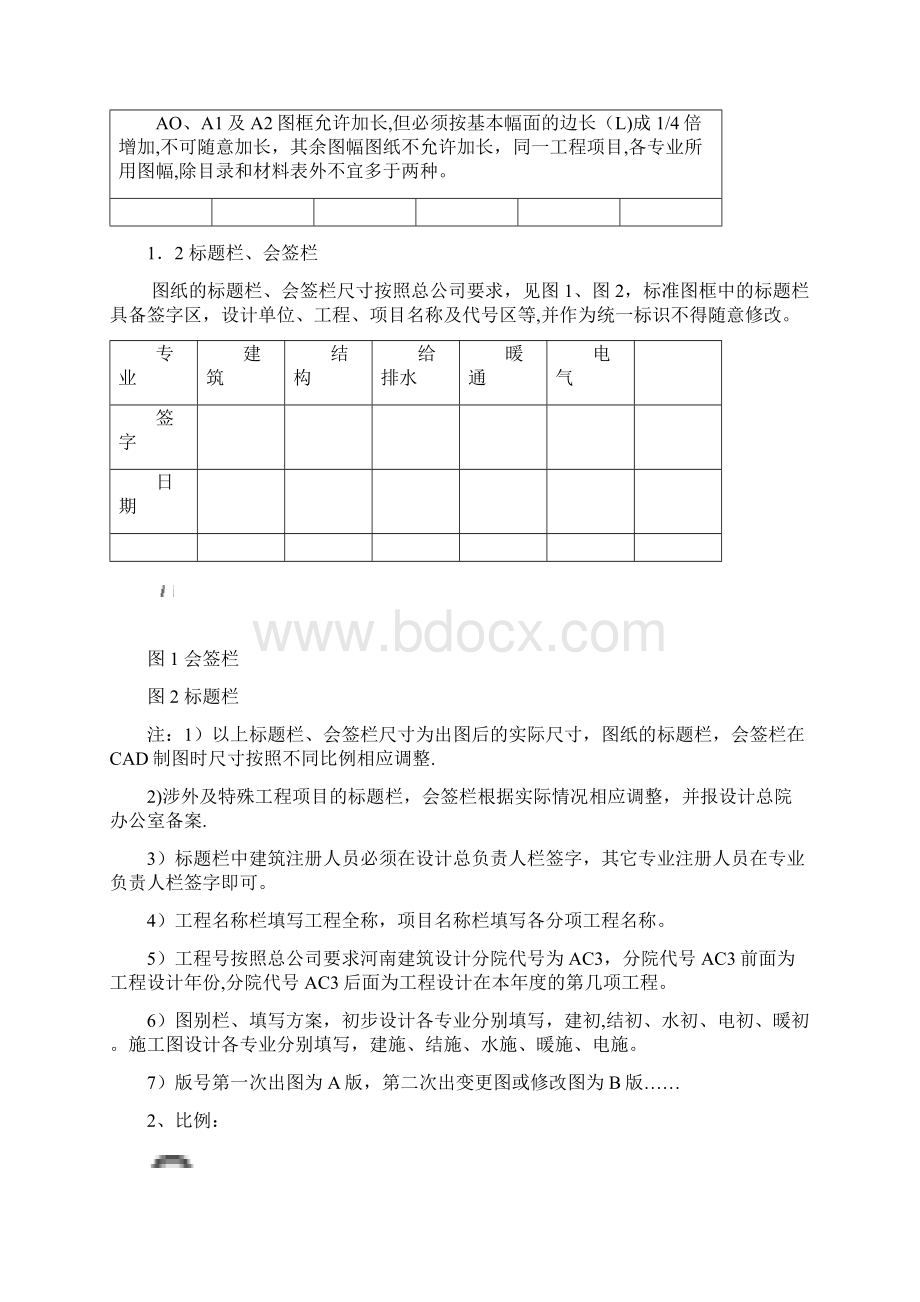 工程设计CAD制图统一标准模板范本.docx_第2页