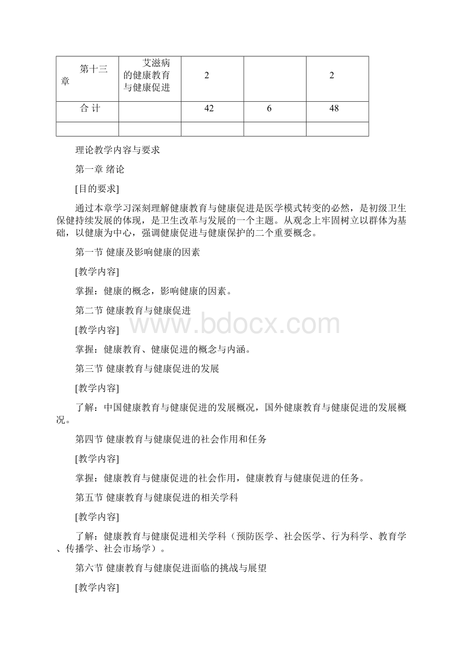 《健康教育与健康促进》教学大纲之欧阳光明创编.docx_第3页