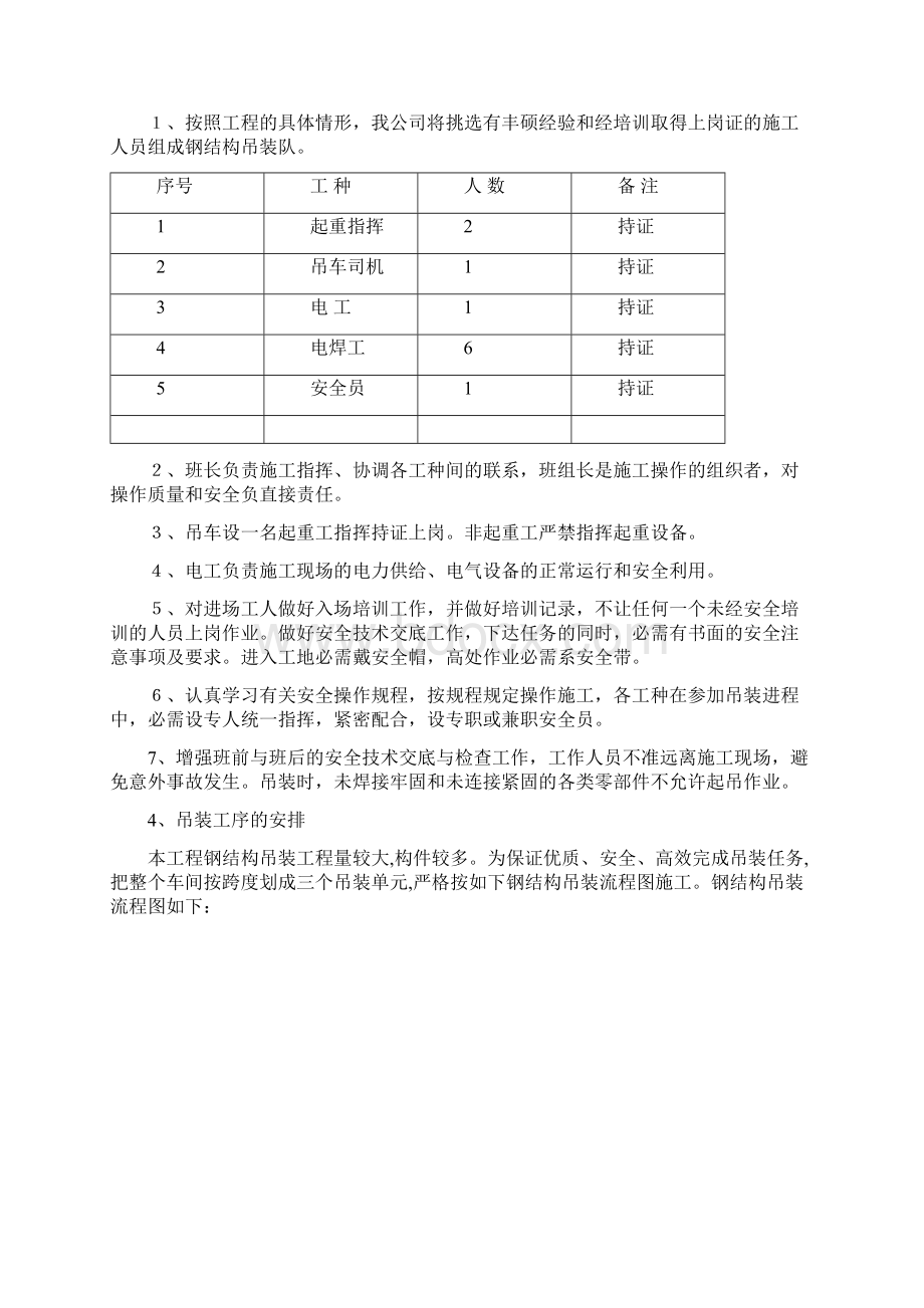 四川某公园停车场钢结构工程吊装专项施工方案Word文件下载.docx_第3页