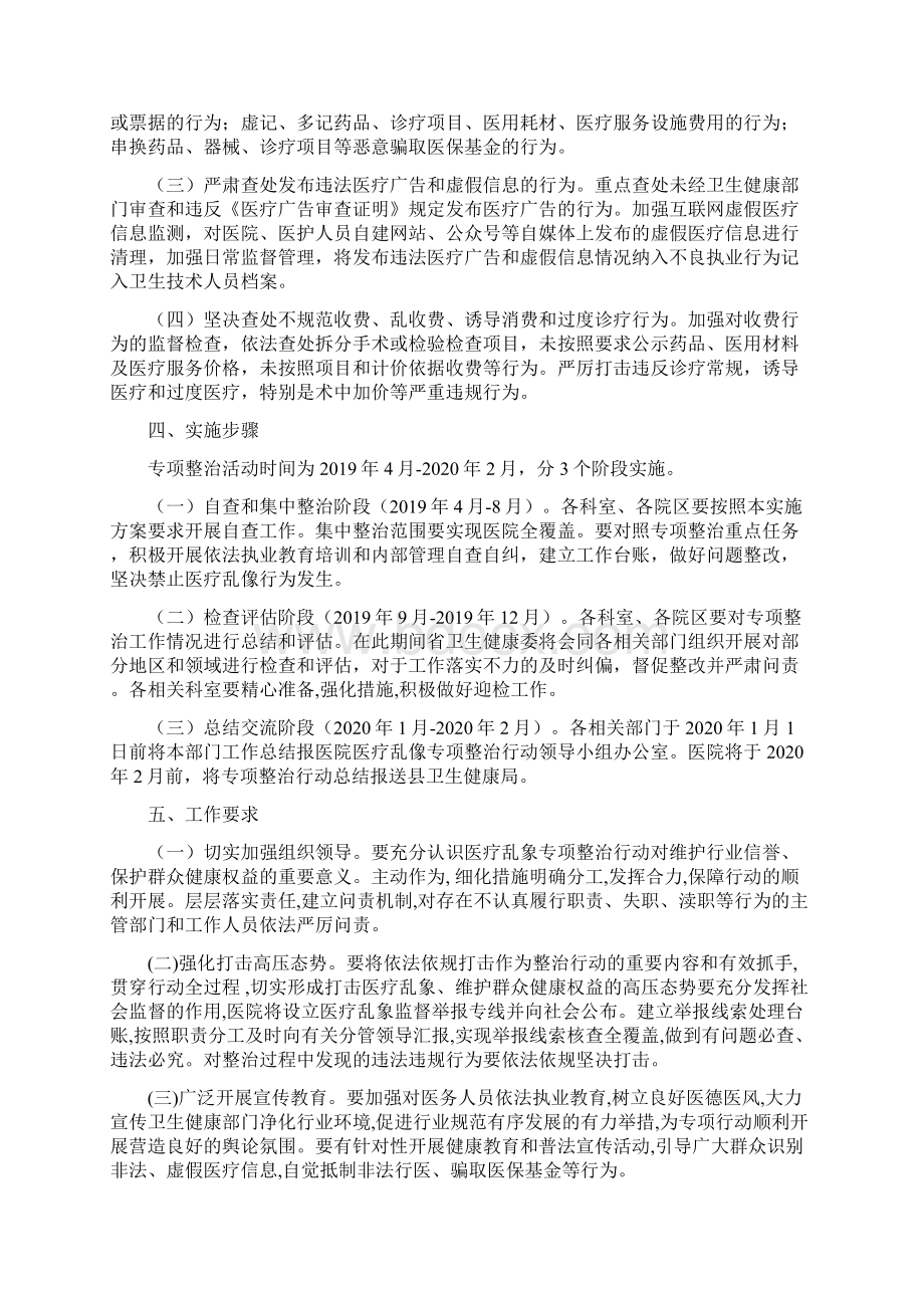 整治医疗乱象工作总结.docx_第2页