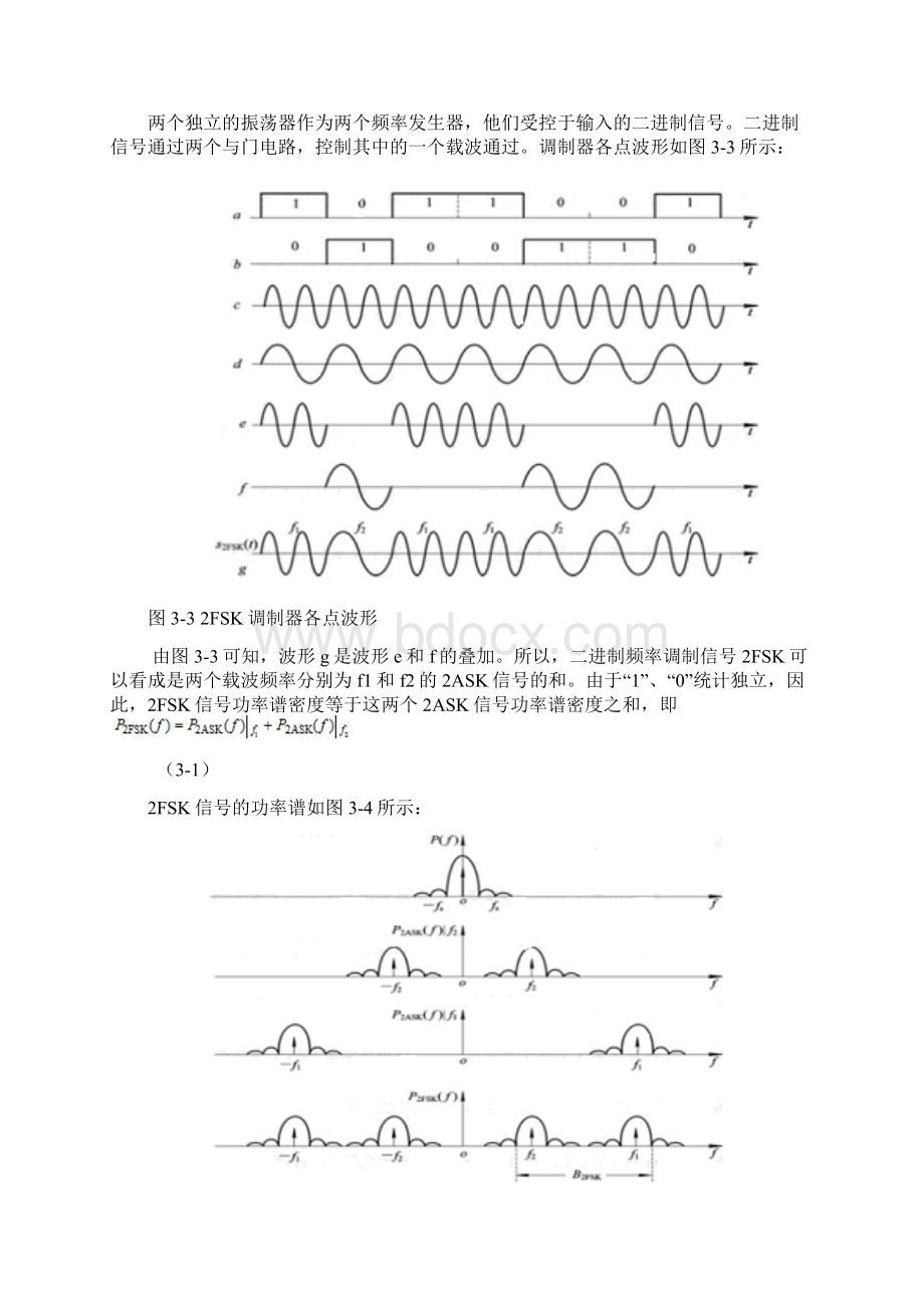 基于MATLAB的2FSK数字通信系统仿真.docx_第2页