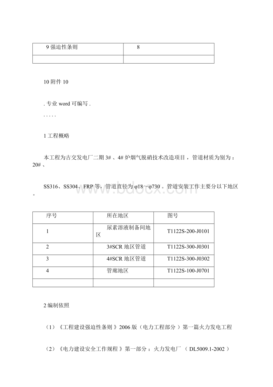 管道安装施工技术方案.docx_第2页