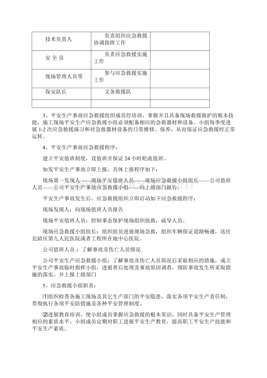 安全事故应急救援预案及演练计划.docx_第2页