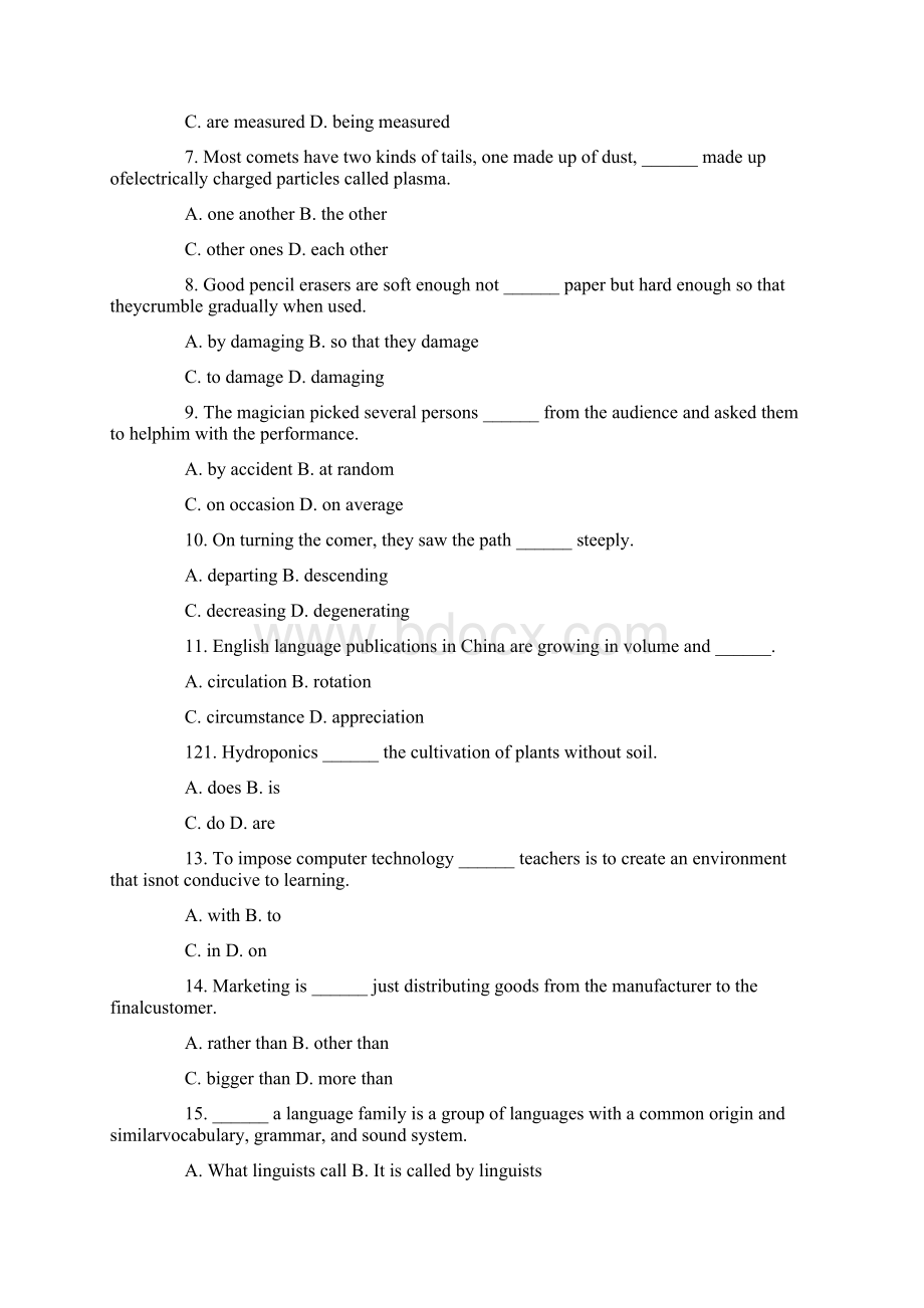 三级笔译综合练习题Word文档格式.docx_第2页