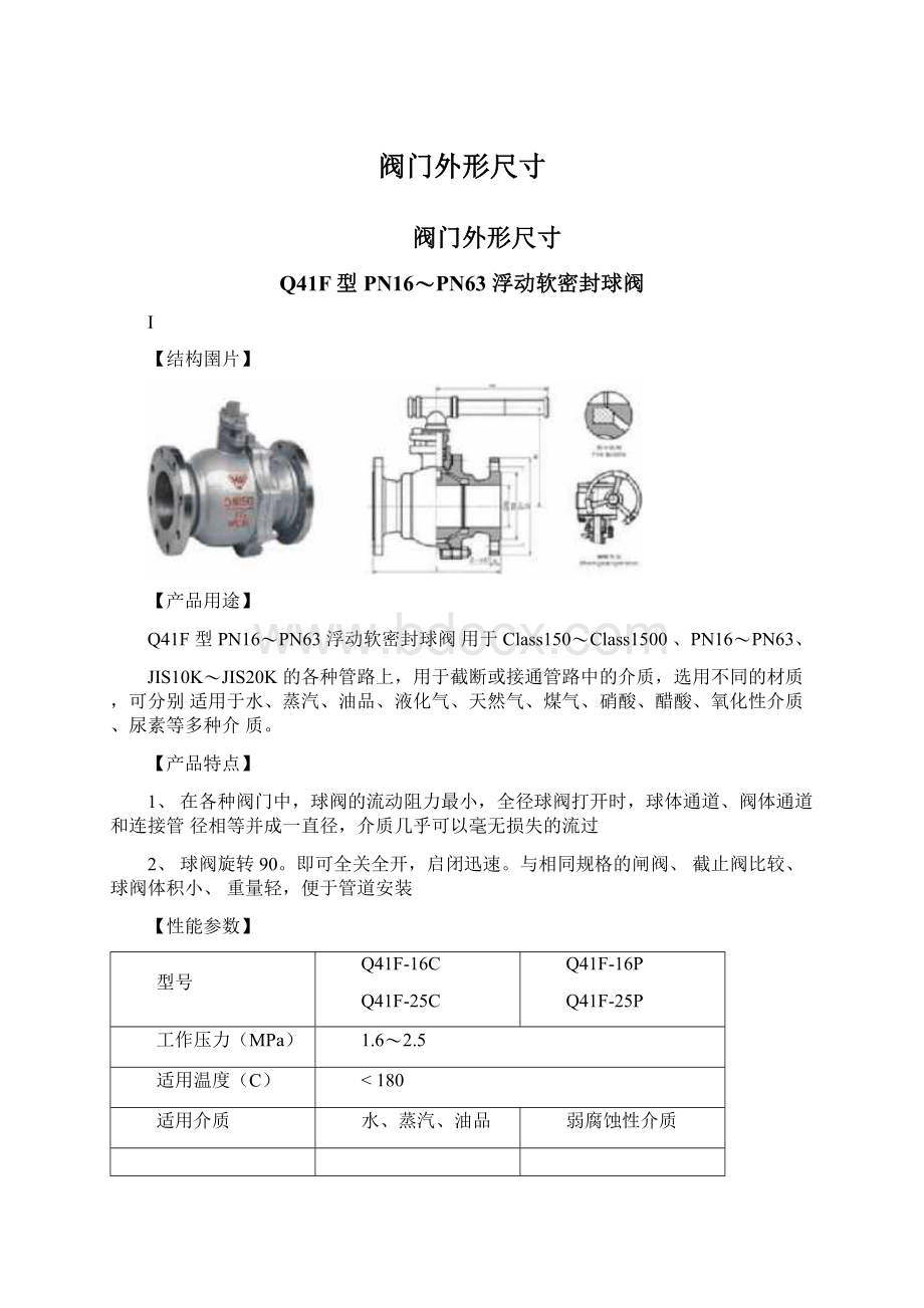 阀门外形尺寸.docx