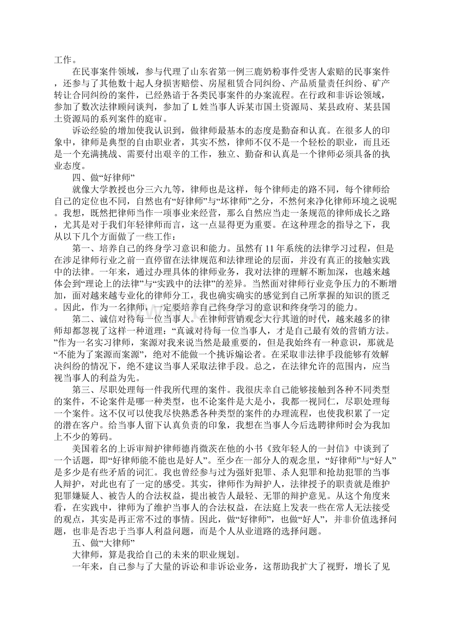 实习律师年度工作总结.docx_第2页