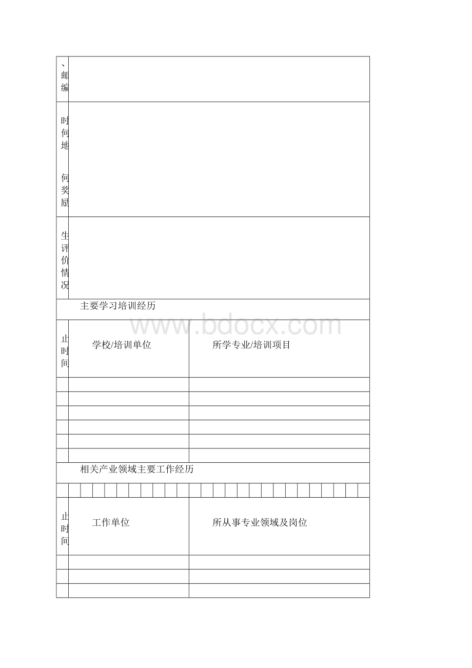 全国林业和草原教学名师候选人推荐表.docx_第3页