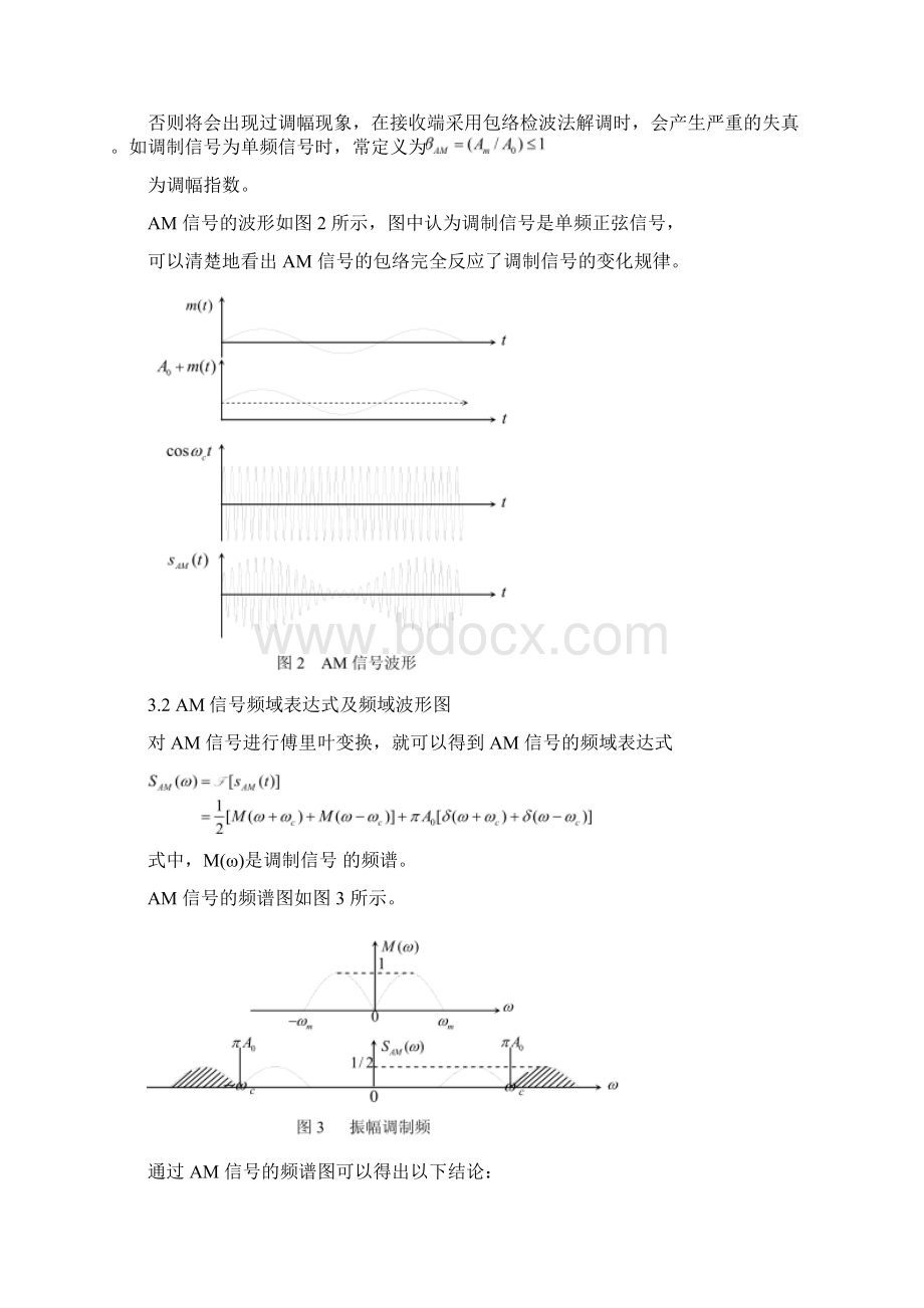 实验一常规双边带幅度调制系统设计及性能分析.docx_第2页