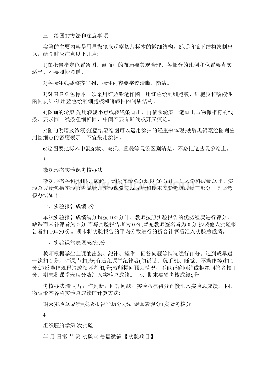 组胚病理遗传实验报告册.docx_第2页