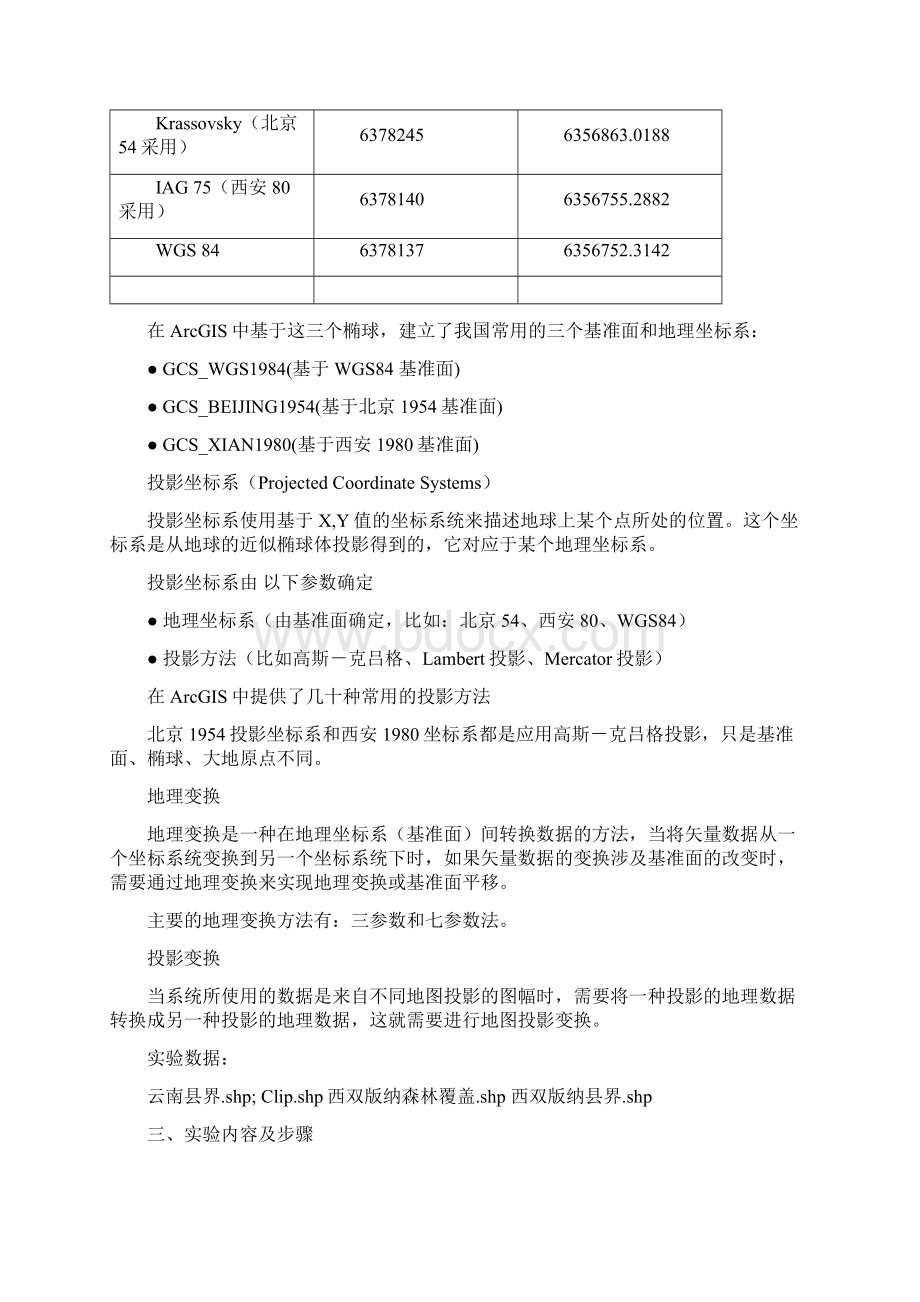 实验四空间数据处理.docx_第2页