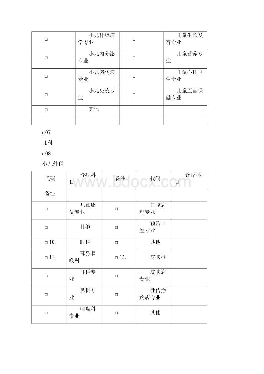 医疗机构增设诊疗科目申请审核表.docx_第3页