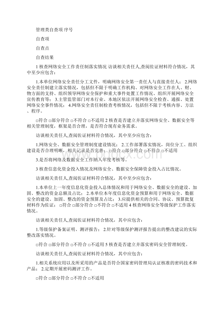 数据安全自查表.docx_第2页