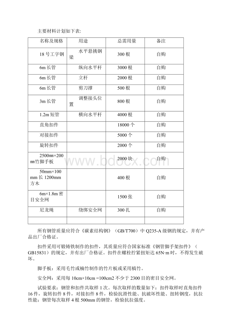 悬挑脚手架安全专项施工方案之欧阳化创编Word下载.docx_第3页