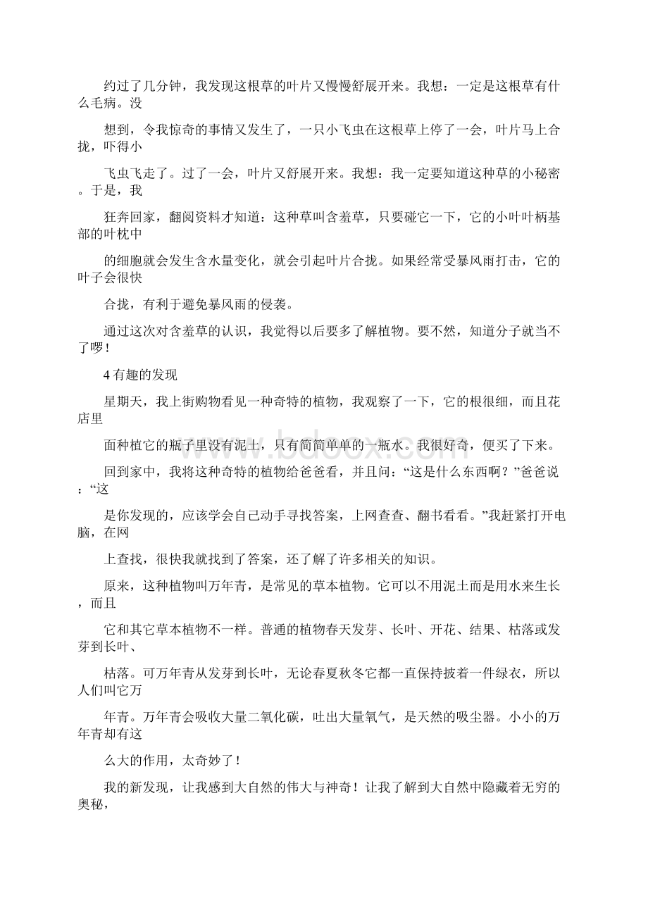 有趣的发现作文100字.docx_第3页