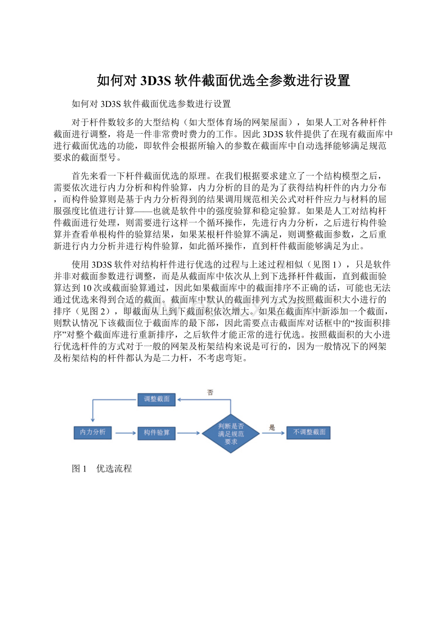 如何对3D3S软件截面优选全参数进行设置Word格式.docx_第1页