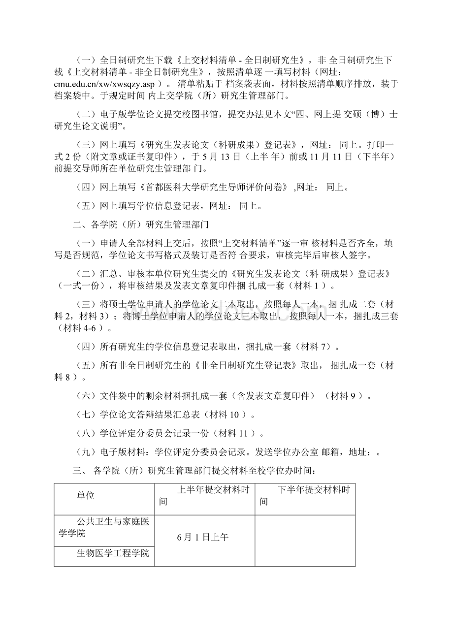 首都医科大学学位评定委员会办公室文件Word文档下载推荐.docx_第3页