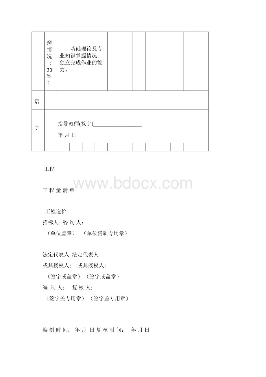 工程量清单计价表格.docx_第3页