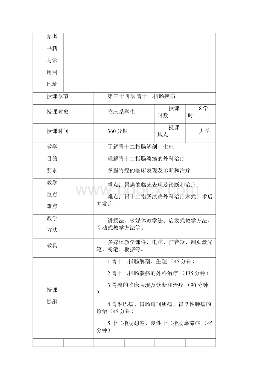 胃十二指肠疾病教案设计.docx_第2页