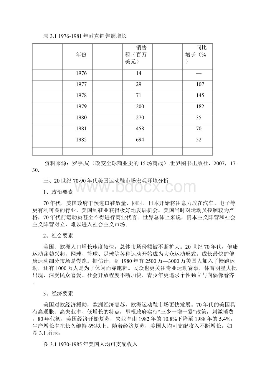 耐克市场挑战战略案例解析分析.docx_第3页