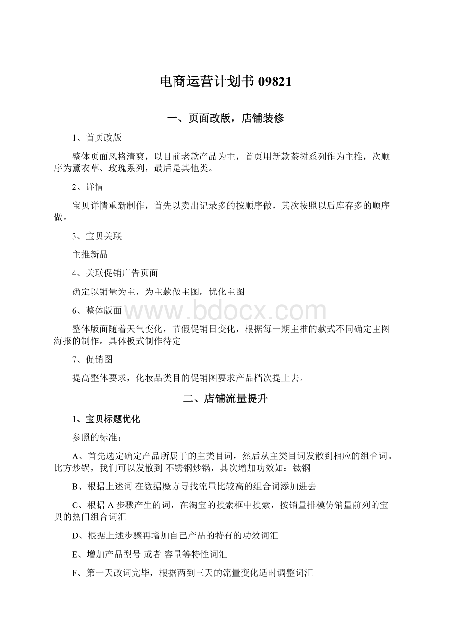 电商运营计划书09821文档格式.docx