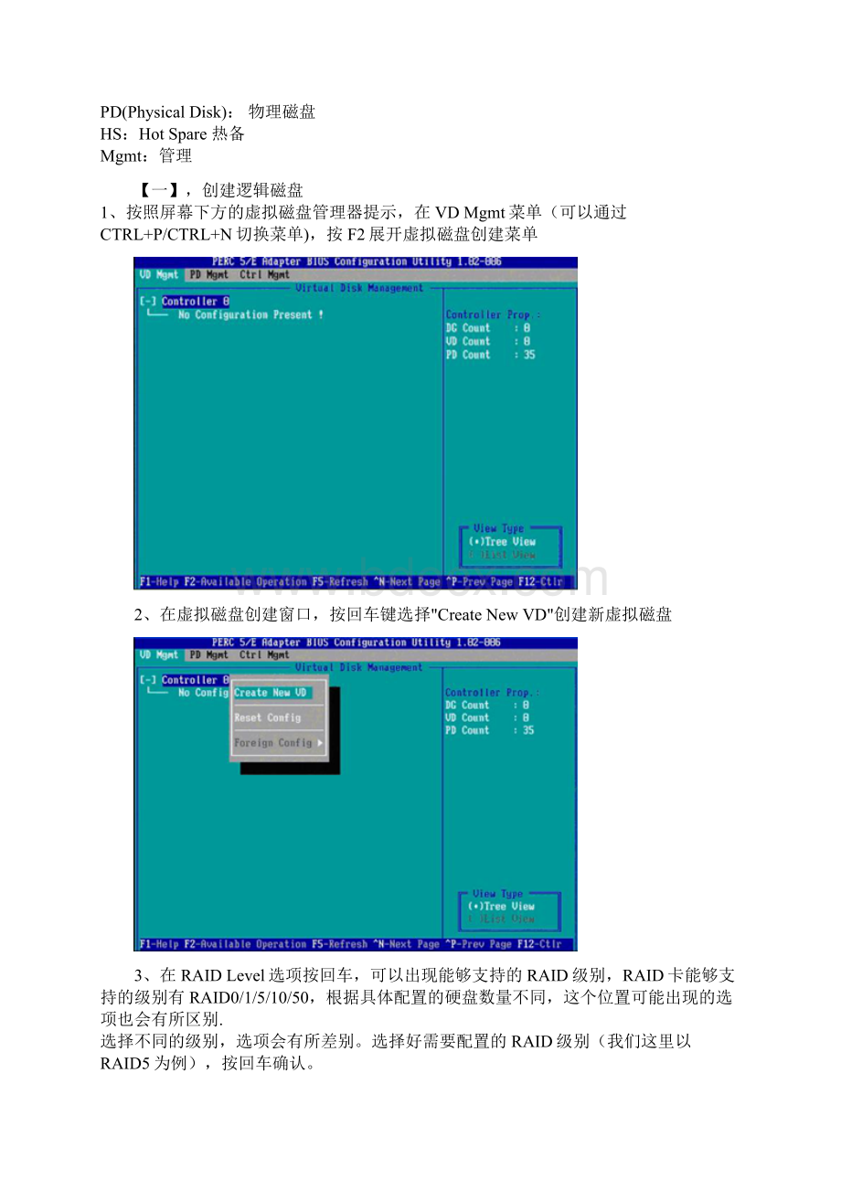 DELL服务器做RAID5磁盘阵列图文教程整理精品文档.docx_第3页