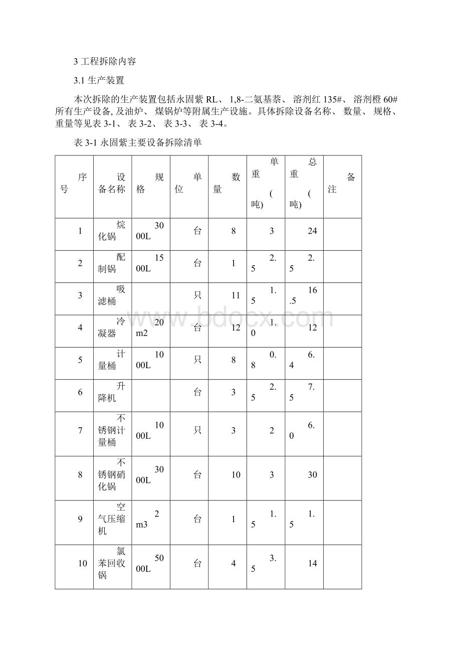 化工厂拆除施工方案.docx_第3页