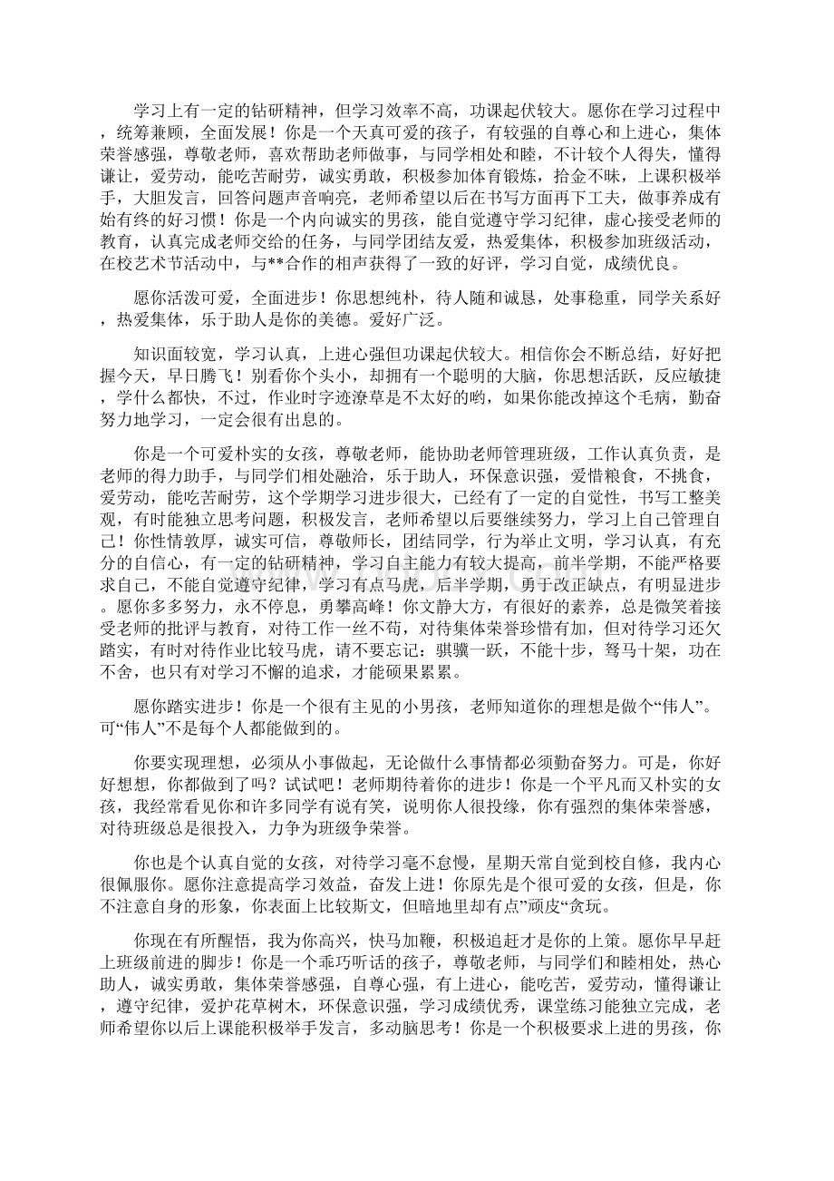 班主任意见评语.docx_第2页