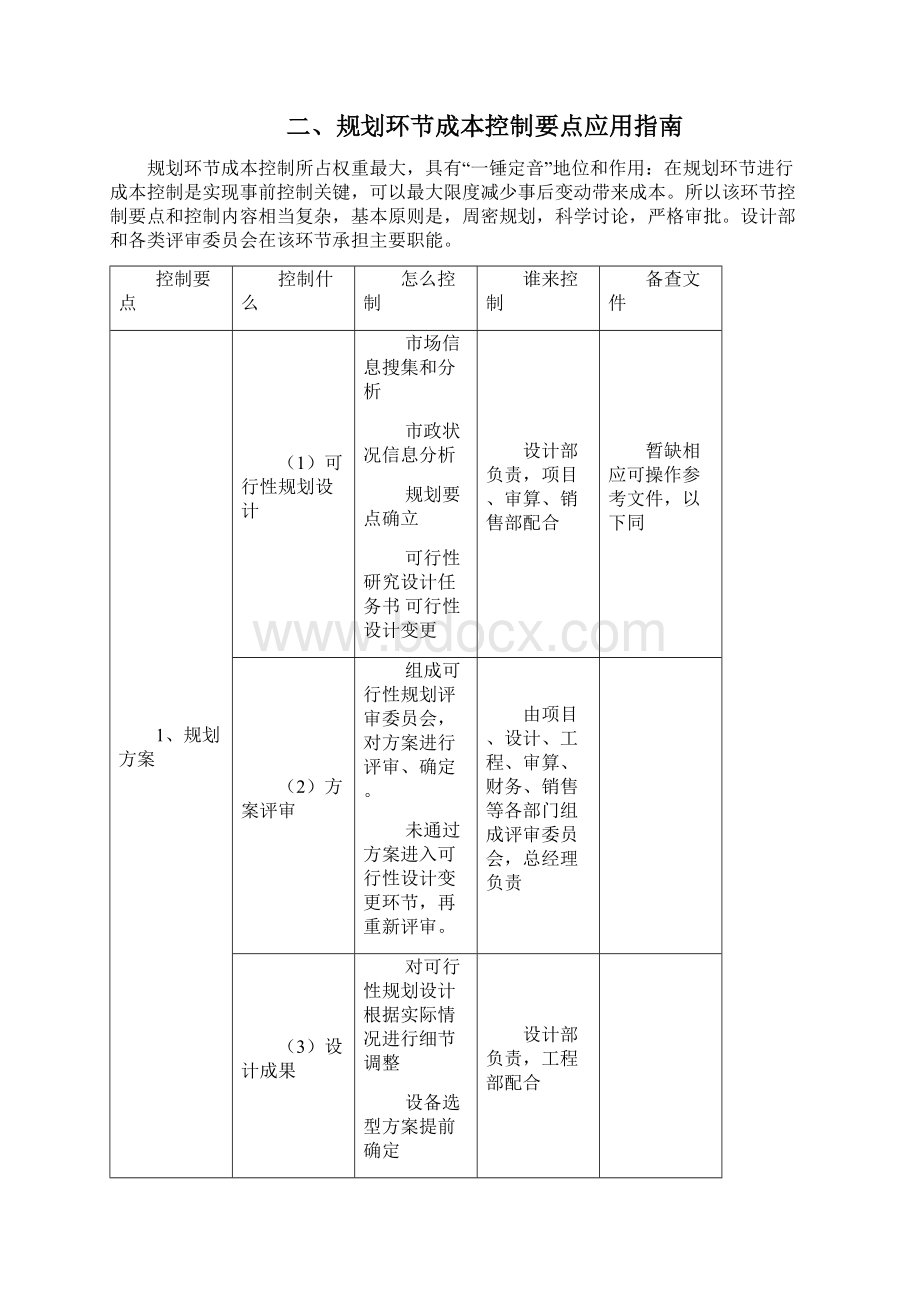 房地产成本控制要点应用指南Word文件下载.docx_第3页