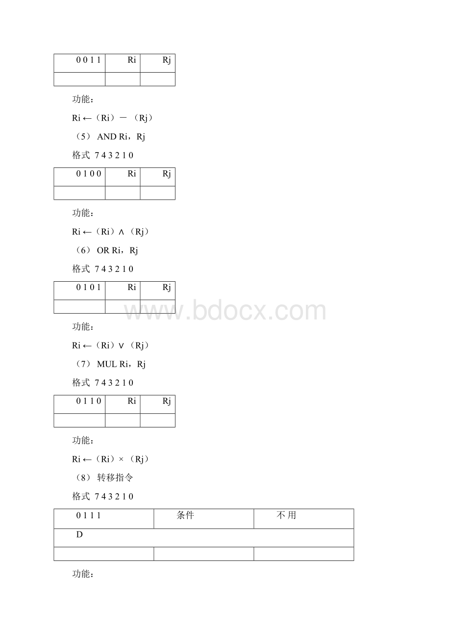 计算机组成原理一台模型计算机的设计讲课稿Word文件下载.docx_第3页