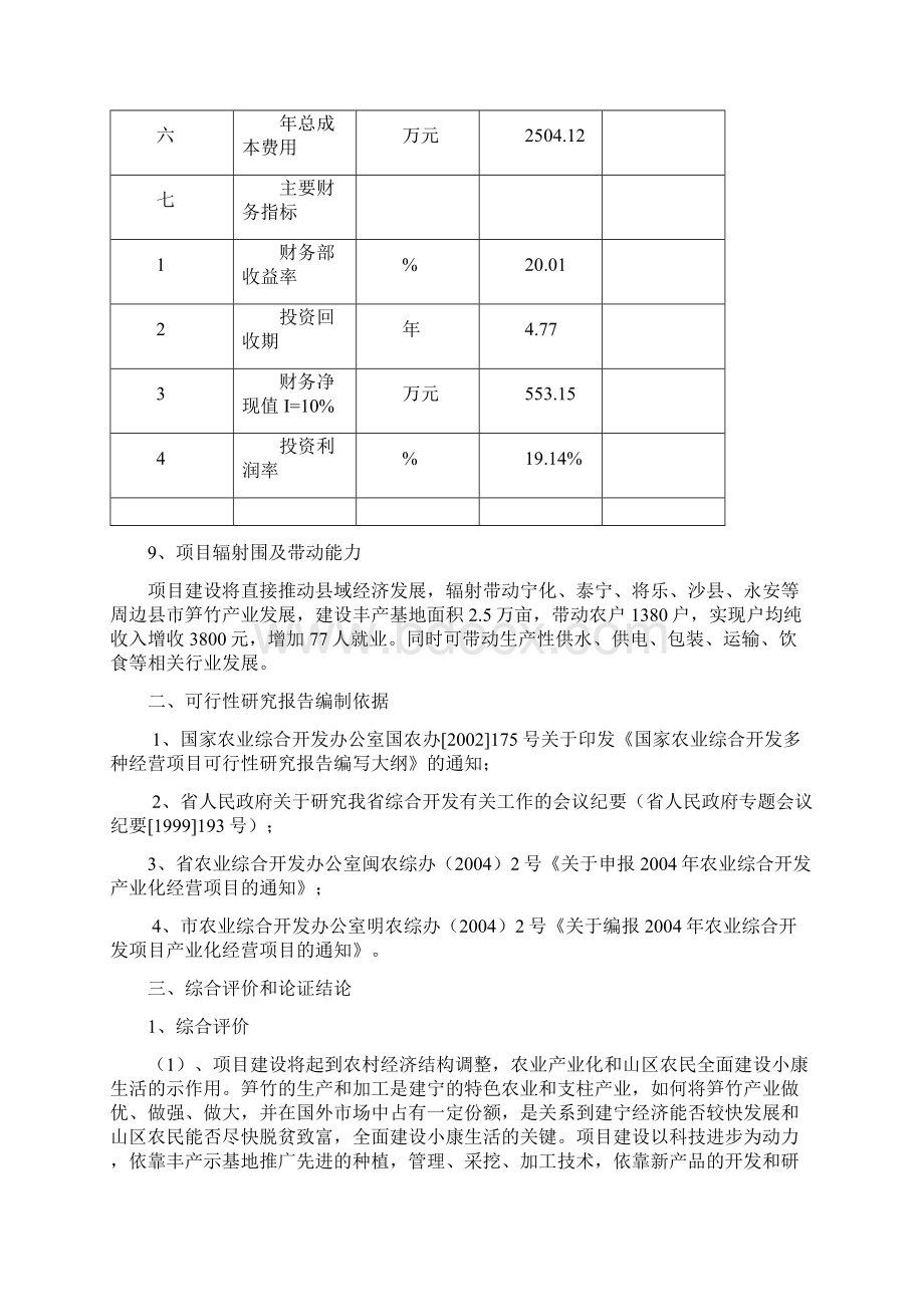 新建25000亩笋竹丰产示范基地建设项目可行性实施报告Word下载.docx_第3页