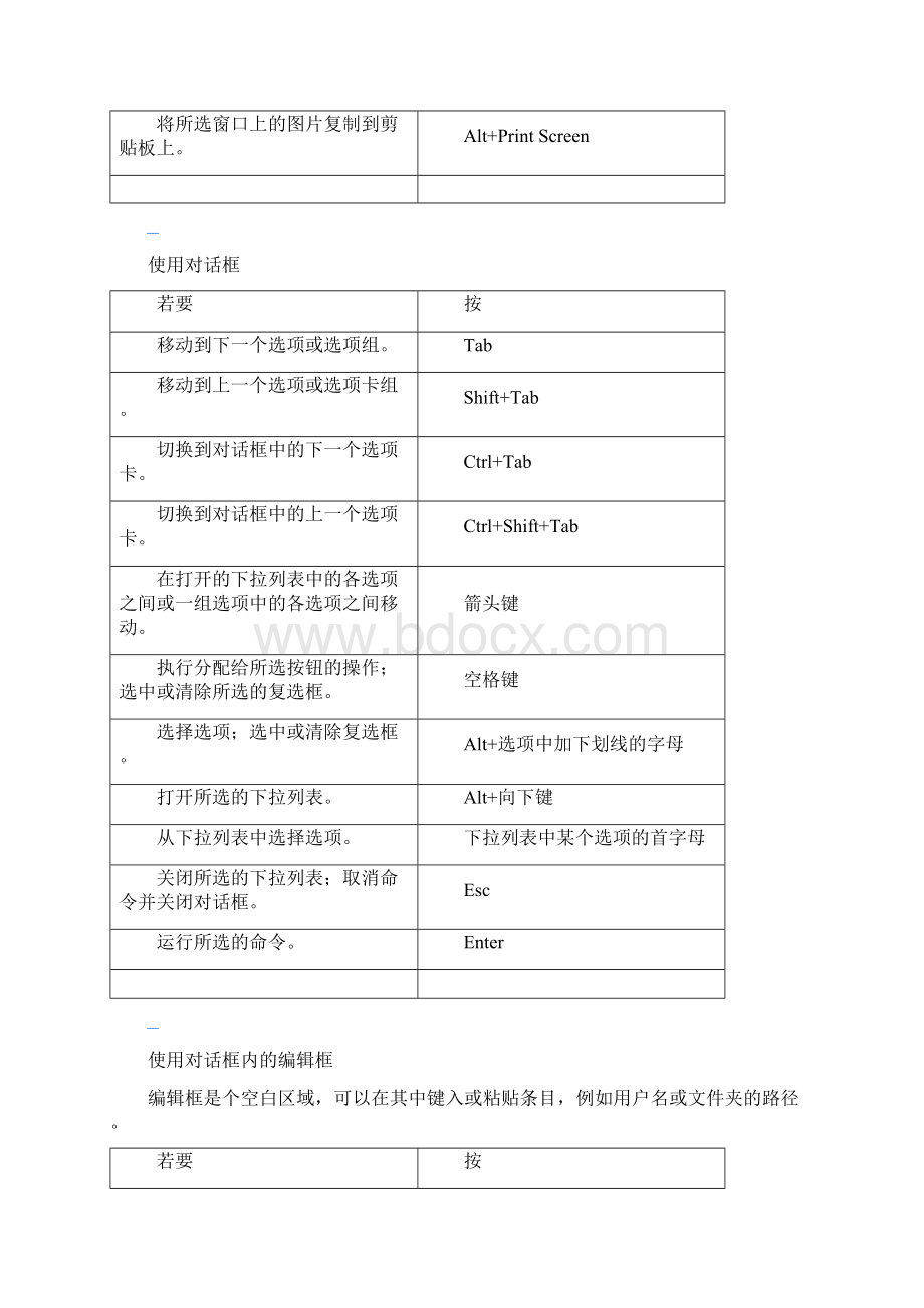 word快捷键大全讲解Word文档格式.docx_第2页