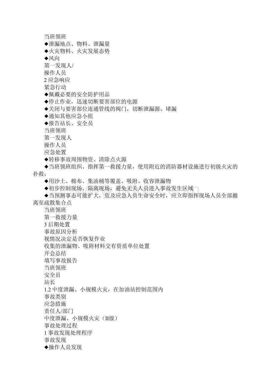 油品泄漏火灾爆炸事故专项应急预案.docx_第2页